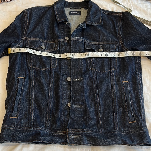 J Crew Denim Jean Jacket , dark indigo wash, women’s size small, EUC - Picture 9 of 12